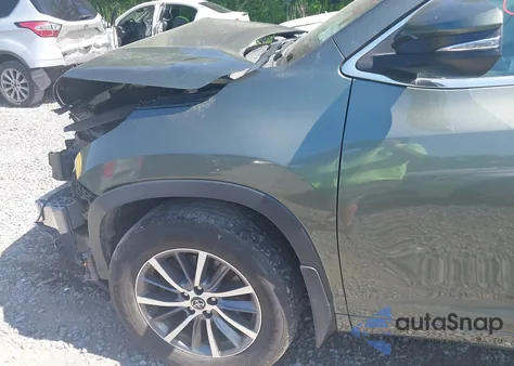 2018 Toyota Highlander Xle из США, поврежденный, VIN 5TDJZRFH0JS845411